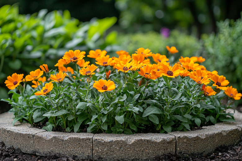 Цветок для оранжевой клумбы: бросьте семена в октябре — весной они дружно взойдут
