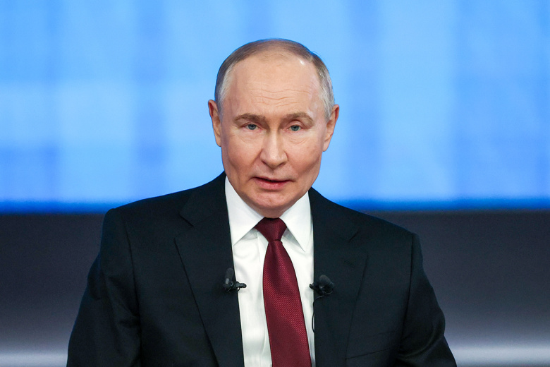 Путина посадят за треугольный стол на прямой линии